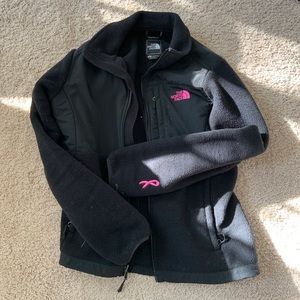 North face breast cancer fleece